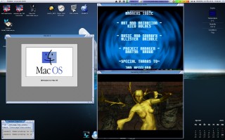 MorphOS 2.4 na Macu Mini