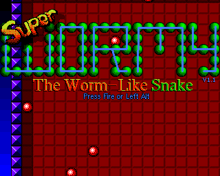 Super Wormy the Worm-Like Snake