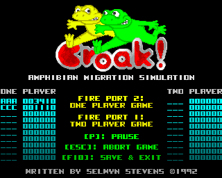 Croak!