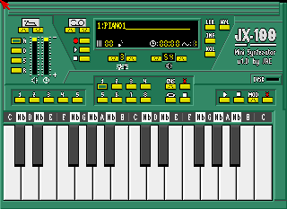 JX-100 Mini Syntezator