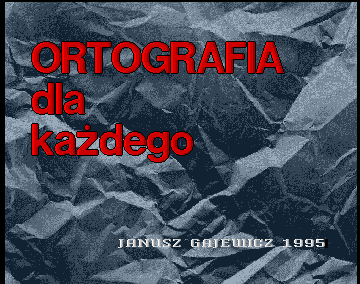 Ortografia dla kadego